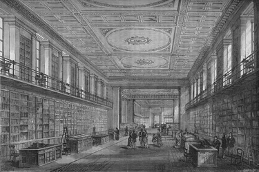 La Biblioteca del Rey, Londres, 1878