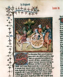 El Caballero del Carro Sir Lancelot, 1344