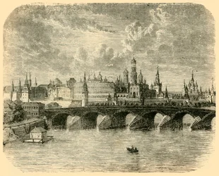 El Kremlin, Moscú, 1890
