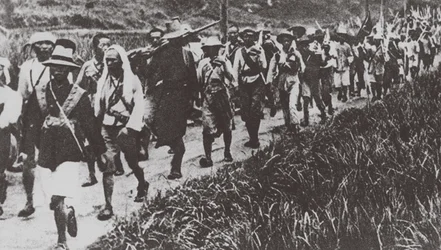 Las tropas del Kuomintang capturaron Beijing en junio de 1928