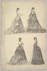Las últimas modas francesas de The Queen, The Ladys Newspaper and Court Chron..., 7 de enero de 1871