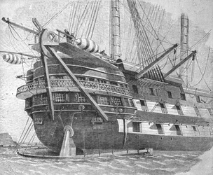 Tendido del cable atlántico, 1857: H.M.S. Agamemnon..., 1901