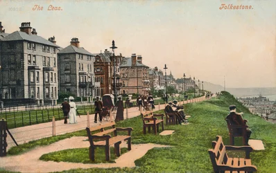 The Leas, Folkestone, finales del siglo XIX-principios del XX