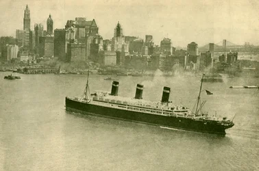 El Leviatán en Nueva York, c1930
