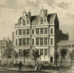 Las oficinas de la Junta Escolar de Londres, 1881