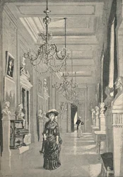 La Galería Larga, Museo de la Ópera, 1886