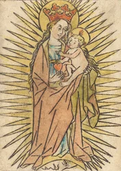 La Madonna y el Niño con una pera