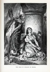 La Doncella de Orleans en prisión, 1882