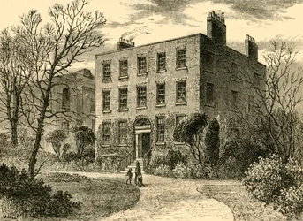 La casa solariega, Dalston, c. 1876