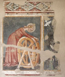 El martirio de Santa Catalina, siglo XIV