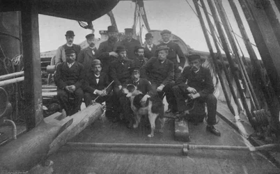 Los Miembros de la Expedición, después de su Regreso a Christiania, c1893-1896, 1897