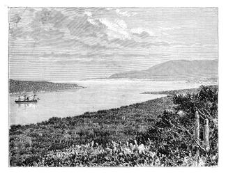 La península de Môle St Nicolas, Haití, c1890
