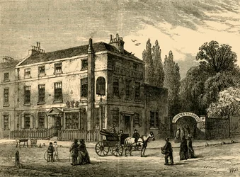 Los Jardines de Té Monstruosos, 1820, c1876