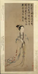 La diosa de la luna Chang E