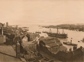 La boca del Tyne, 1902