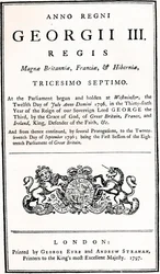 La Ley de Motín, 1797, 1934