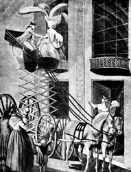 El faetón de moda, 1776