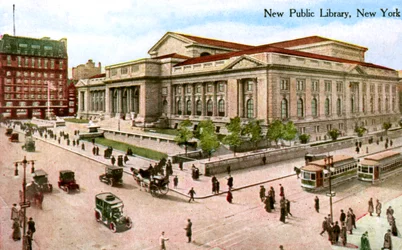 La nueva biblioteca pública, Nueva York, EE.UU.