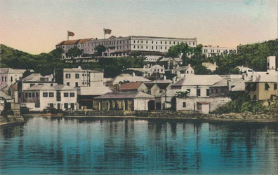 El Nuevo Hotel St. George, St. Georges, Bermudas, principios del siglo XX