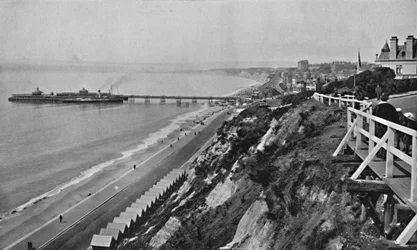 El Nuevo Paseo Bajo el Acantilado, c1910