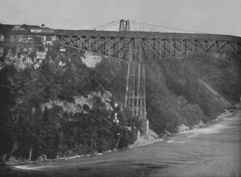 El Puente Cantilever de Niágara, siglo XIX