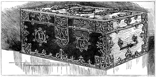 La caja del juramento, Cámara de los Comunes, Westminster, Londres, siglo XIX