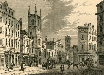 El Banco Viejo, mirando desde la Mansion House