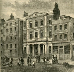El antiguo intercambio de carbón, c1872