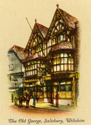 El viejo George, Salisbury, Wiltshire, 1936