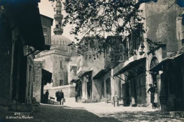 La ciudad vieja de Rodas, Grecia, 1936