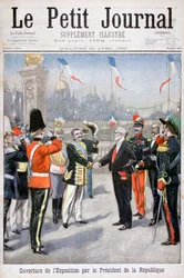 La Inauguración de la Exposición Universal por el Presidente de la República, París, 1900
