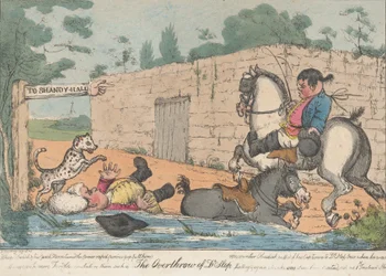 La derrota del Dr. Slop Tristram Shandy