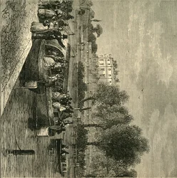 El canal de Paddington, 1840, c1876