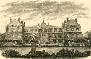 El Palais De Luxembourg, París, 1890