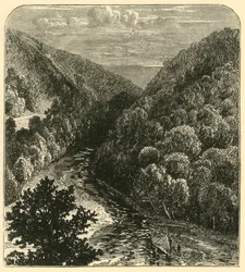 El paso de Killiecrankie, 1898