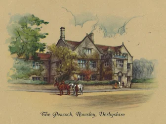 El pavo real, Rowsley, Derbyshire, 1939
