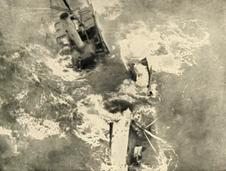 El trabajo de los piratas: Desmantelamiento de un vapor, 1919