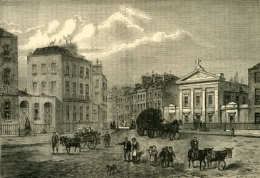 El Polígono, Somers Town, en 1850