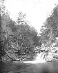 La piscina, Franconia Range, Montañas Blancas, New Hampshire, EE.UU., c1900