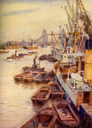 La piscina de Londres, c1948