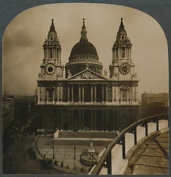 El orgullo de Londres, Catedral de San Pablo, Londres, Inglaterra, c. 1910