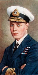 El príncipe de Gales, futuro rey Eduardo VIII, c. 1935