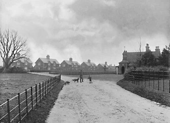 El modelo de aldea del Príncipe de Gales en Sandringham