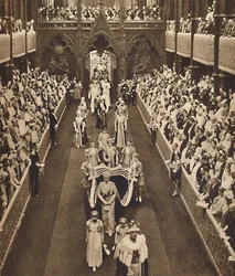 La procesión de la Reina Madre, 12 de mayo de 1937