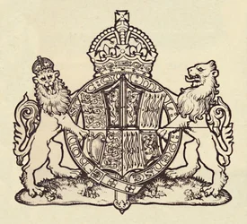 El escudo de armas de la reina, 1937