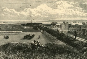Las murallas, Berwick-On-Tweed, 1898
