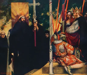 La recepción de San Agustín por Ethelbert