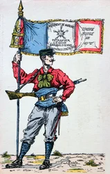 Las Camisas Rojas, Legión Garibaldina, 1915