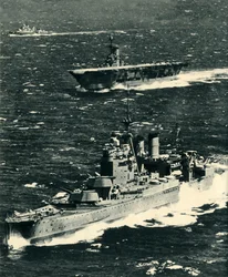 El Renown, el Ark Royal y el Sheffield, c1939-1941, 1942