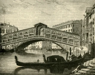 El Rialto, Venecia, 1890